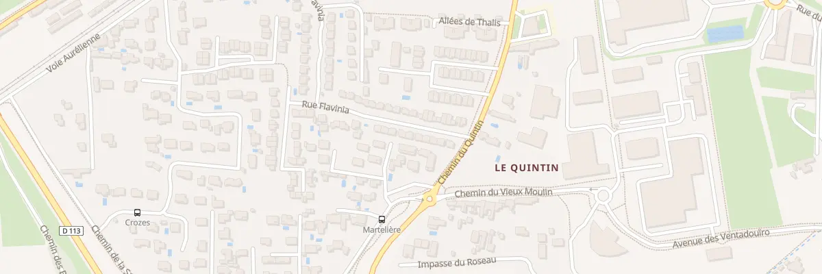 Plan du 390 Rue Flavinia à Salon-de-Provence