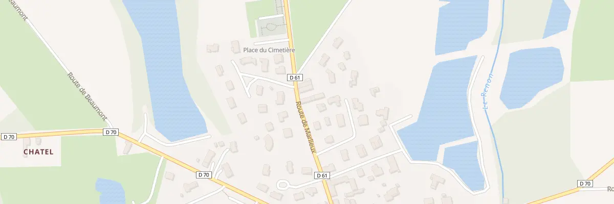 Plan du 236 Rte de Marlieux au Plantay