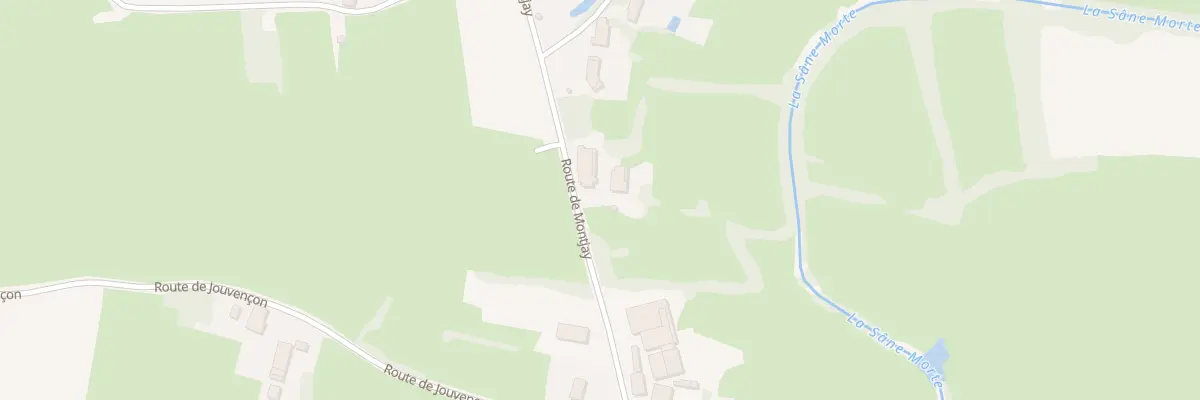 Plan du 1290 Rte de Montjay à Ménetreuil