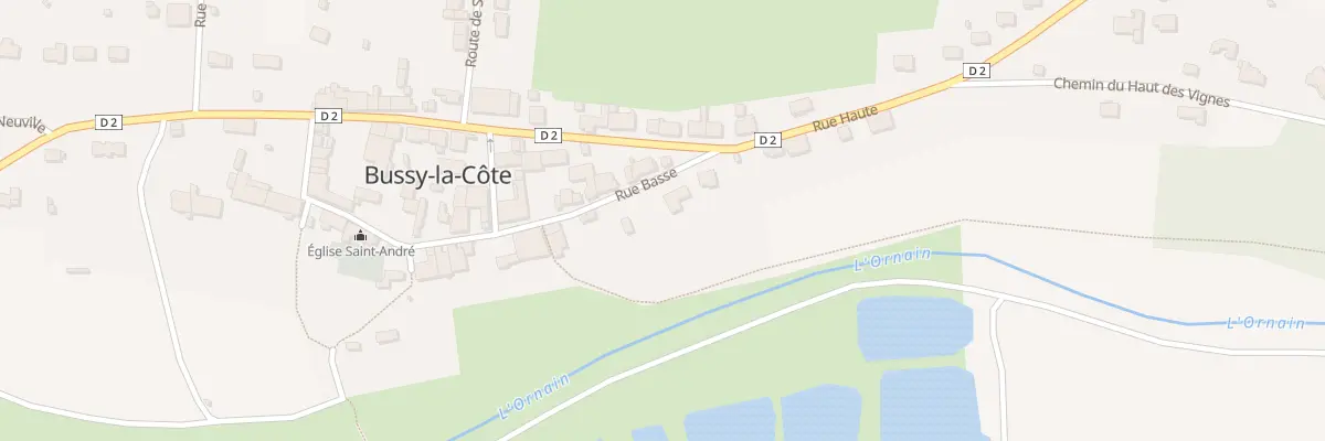 Plan du 2 Rue Basse à Val-d’Ornain