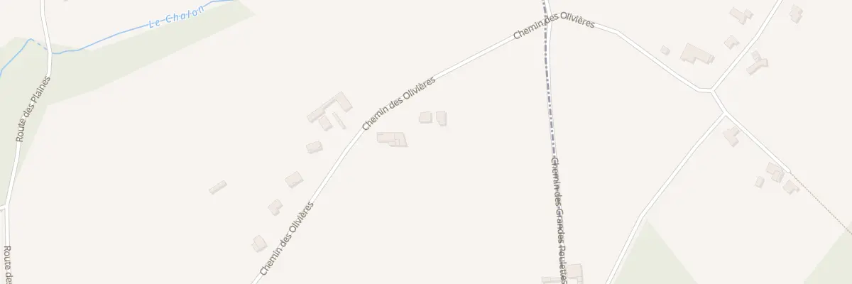 Plan du 5118 Les Olivieres à Pisieu