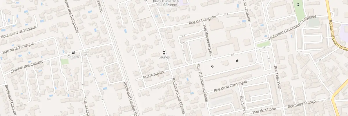 Plan du 202 Bd des Blazots à Salon-de-Provence
