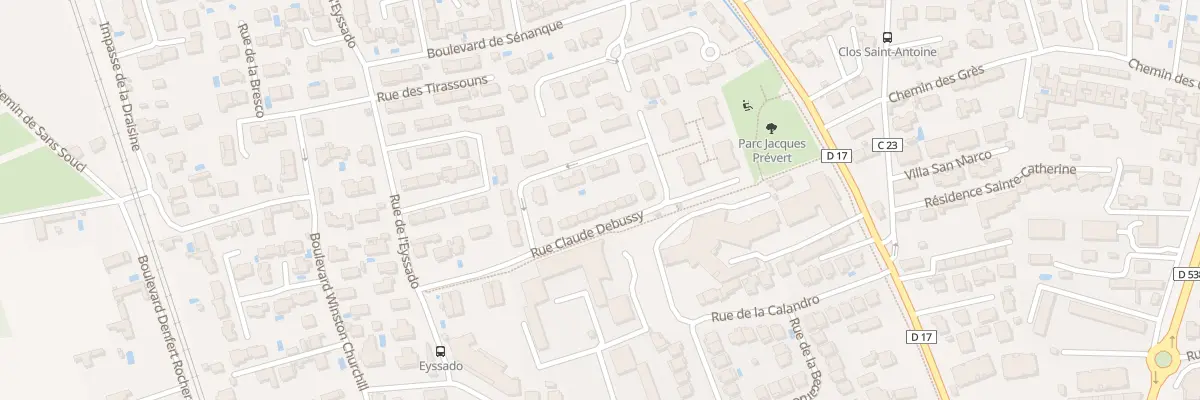 Plan du 9488 Rue de l’Eyssado à Salon-de-Provence