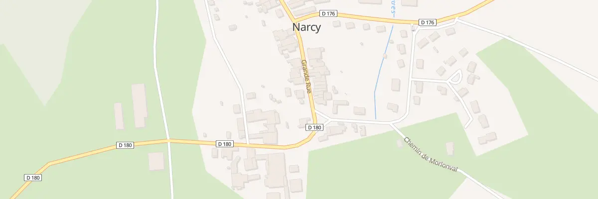 Plan du 3 Rue Grande Rue à Narcy