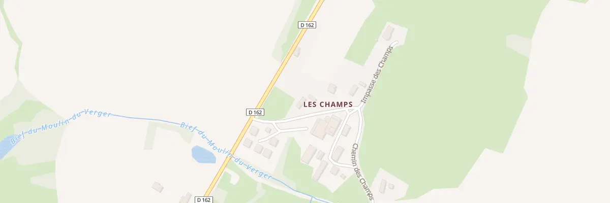 Plan du 1 Che des Champs à Lessard-en-Bresse