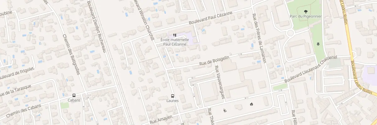 Plan du 196A Rue Boisgelin à Salon-de-Provence