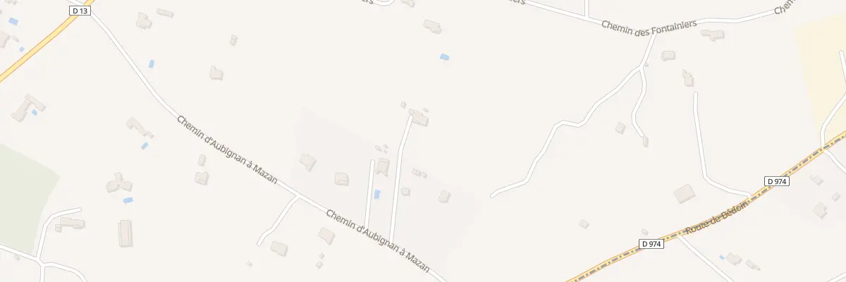 Plan du 140 Che d’Aubignan à Mazan à Carpentras