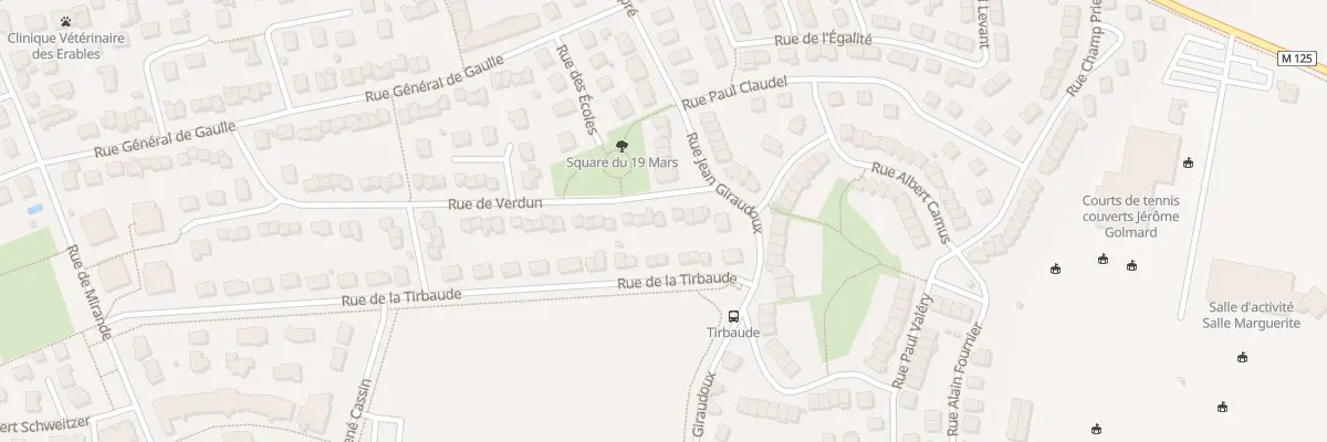 Plan du 7 Rue de Verdun à Saint-Apollinaire