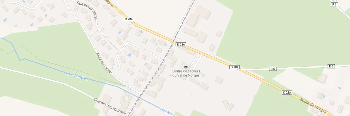 Plan du 1 Voie Romaine à Bretigny