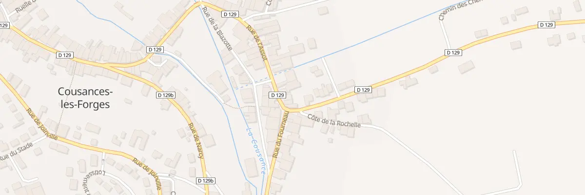 Plan du 37 Rue de l’Assot à Cousances-les-Forges