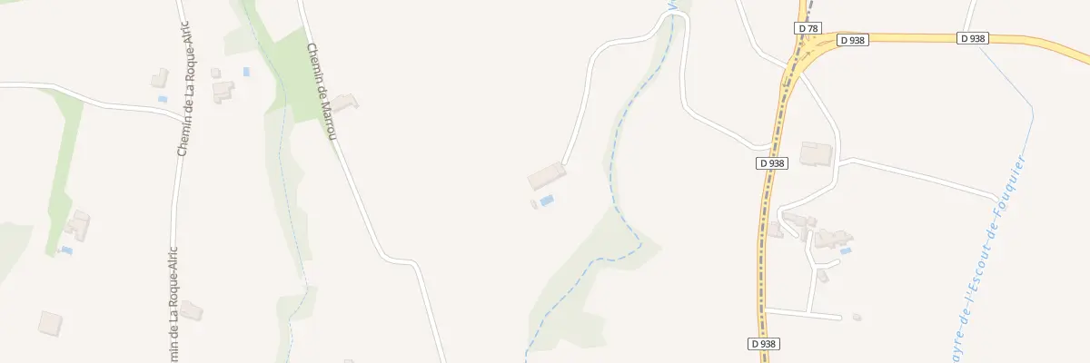 Plan du 5002 Font de la Figuiere à Saint-Hippolyte-le-Graveyron