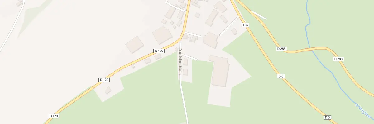 Plan du 2 Rue de Montblain à Saint-Loup-sur-Aujon