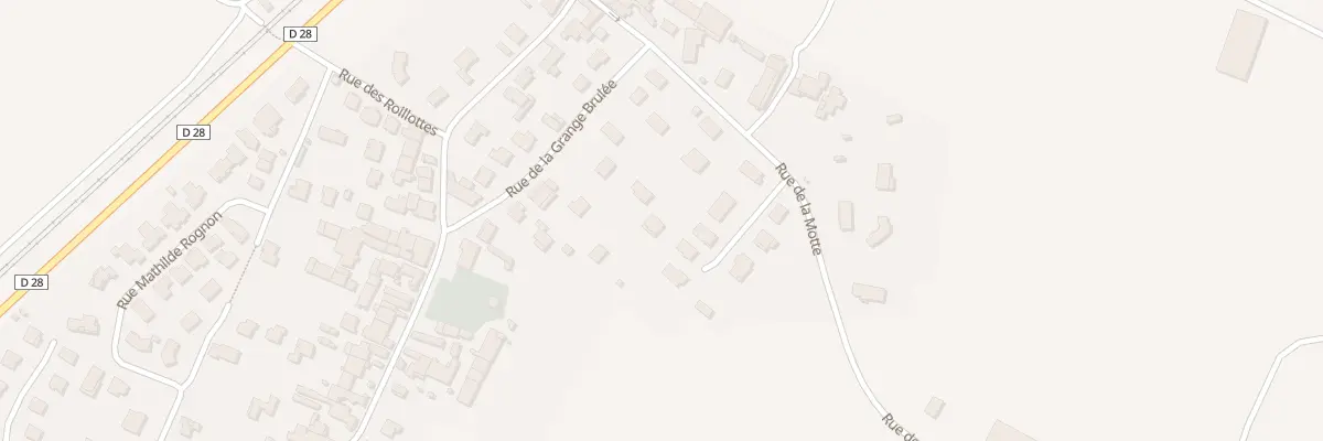 Plan du 8T Rue Grange Brulée à Ruffey-lès-Echirey