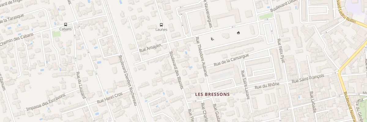 Plan du 110 Bd des Blazots à Salon-de-Provence