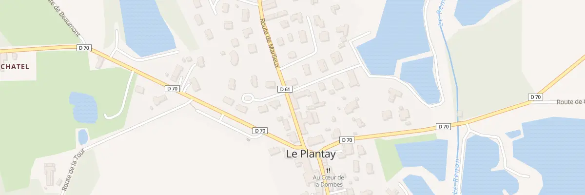 Plan du 82 Rte de Marlieux au Plantay