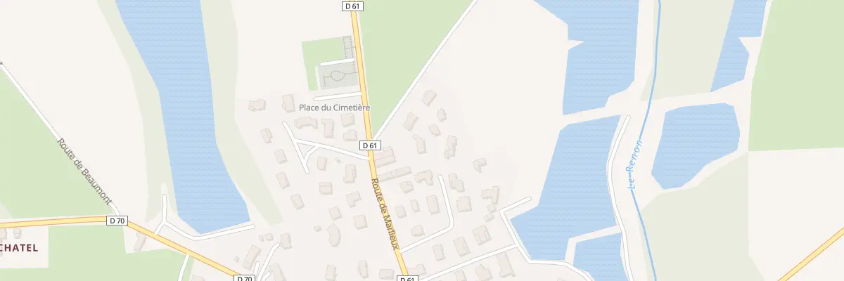 Plan du 326 Rte de l’Abbaye au Plantay