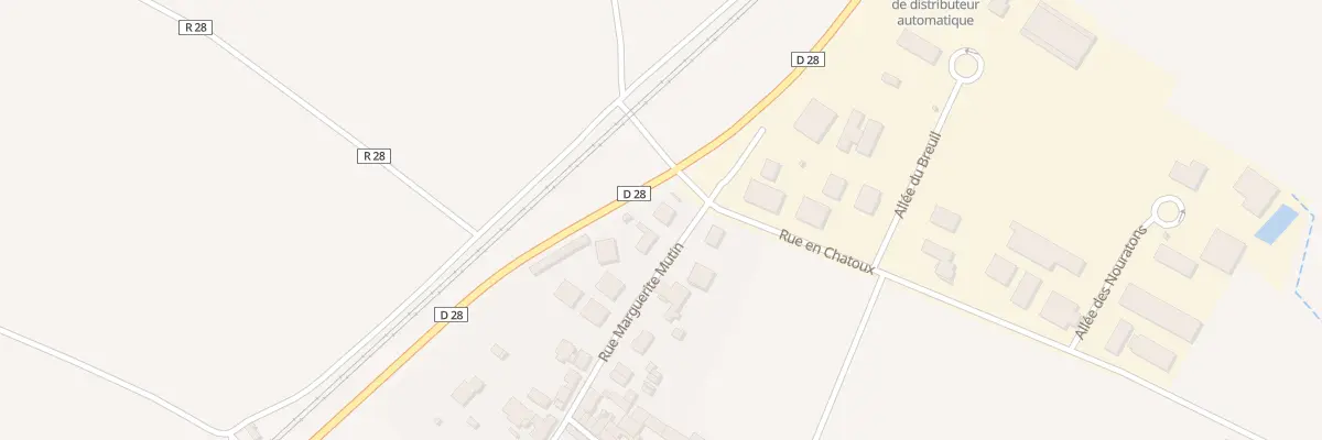 Plan du 25 Rue Marguerite Mutin à Ruffey-lès-Echirey