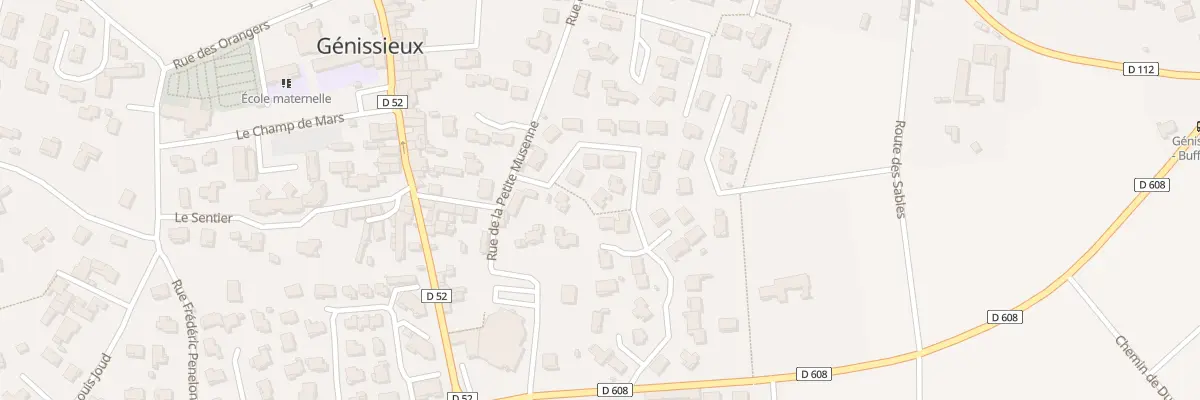 Plan du 180A Rue Alphonse Cornillac à Génissieux