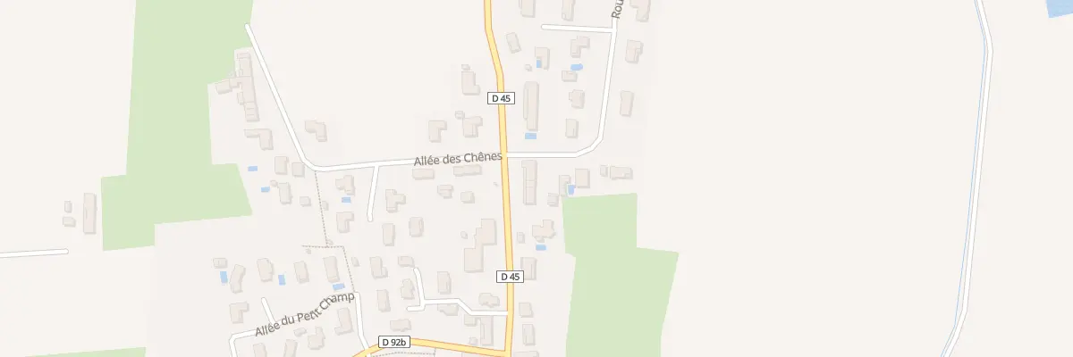 Plan du 866 Rte du Village à Curtafond