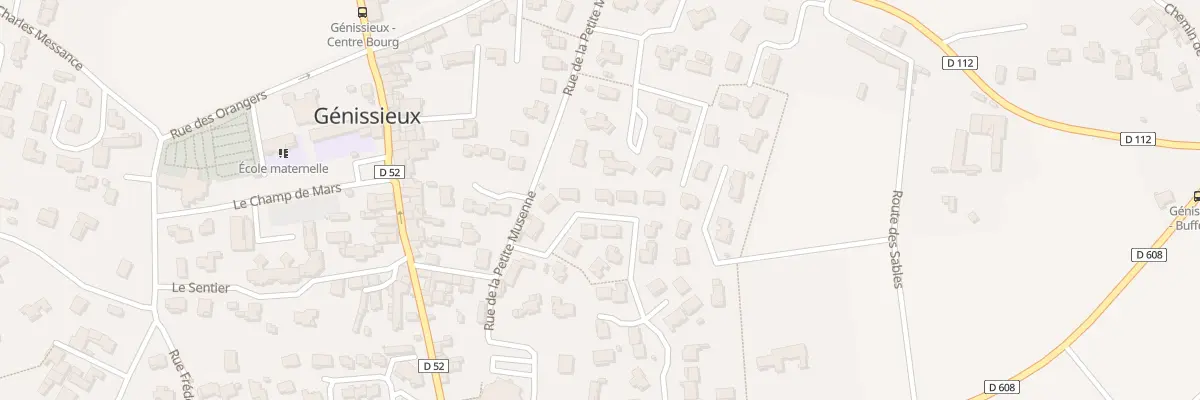 Plan du 105A Rue Alphonse Cornillac à Génissieux