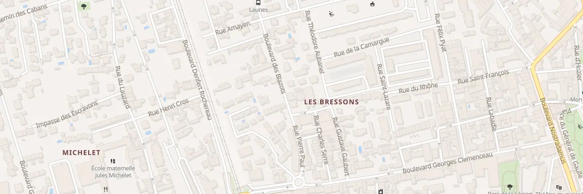 Plan du 26 Bd des Blazots à Salon-de-Provence