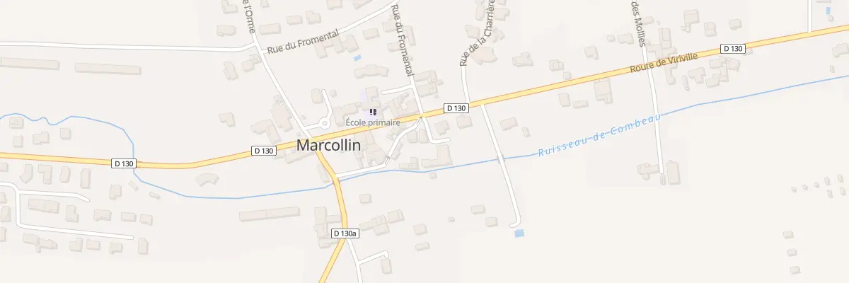 Plan du 150 Rte de Viriville à Marcollin