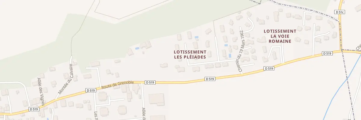 Plan des Fromentaux à Saint-Barthélemy
