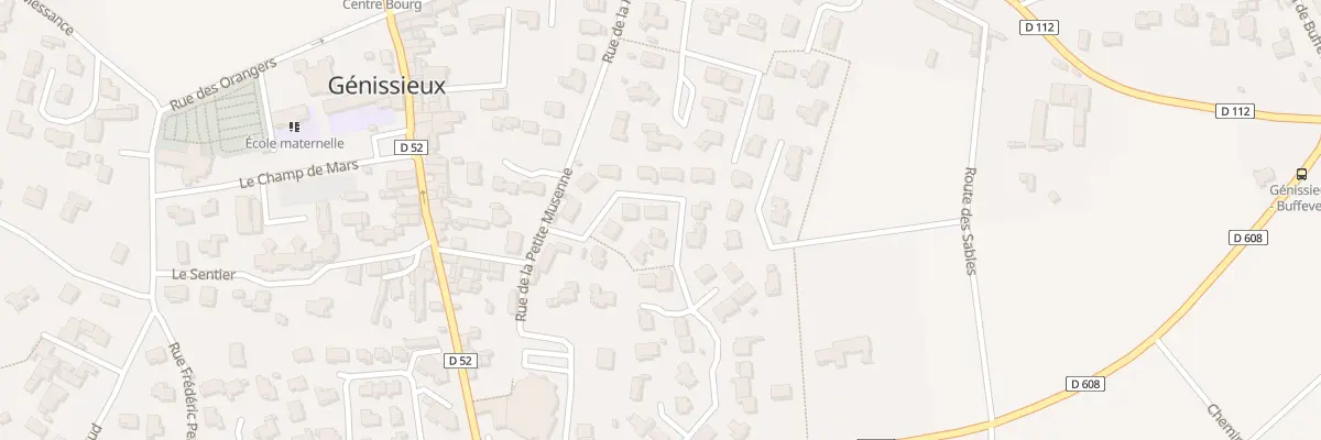 Plan du 110A Rue Alphonse Cornillac à Génissieux