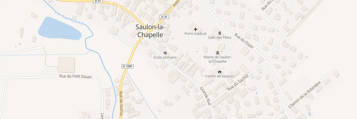 Plan du 3 Gr Grande Rue à Saulon-la-Chapelle