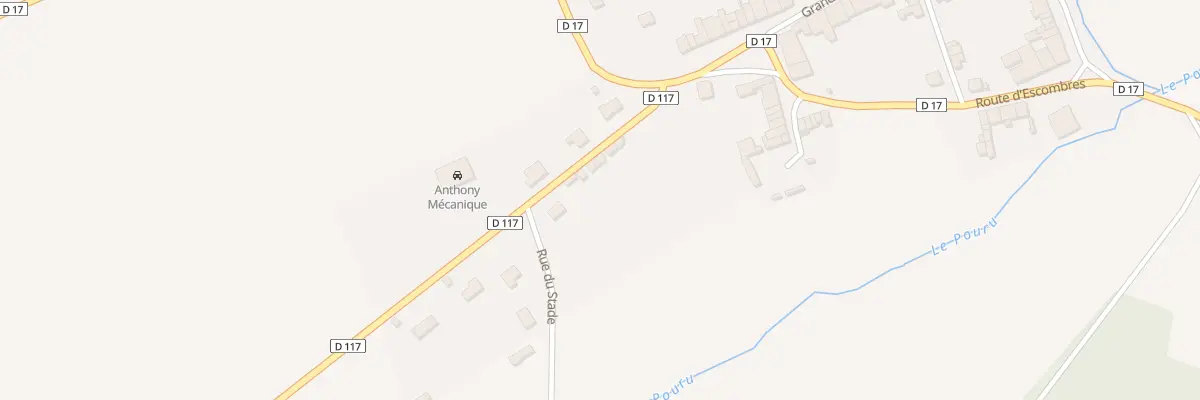 Plan du 13 Rte de Pouru-Saint-Rémy à Pouru-aux-Bois