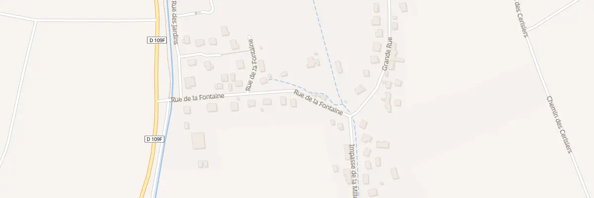 Plan du 1 Rue de la Fontaine à Saulon-la-Chapelle
