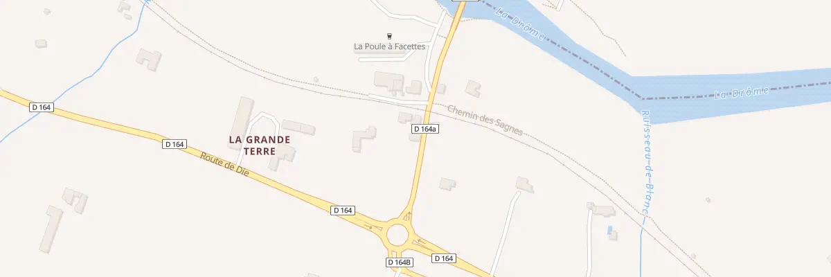 Plan du 5137 La Gare à Piégros-la-Clastre