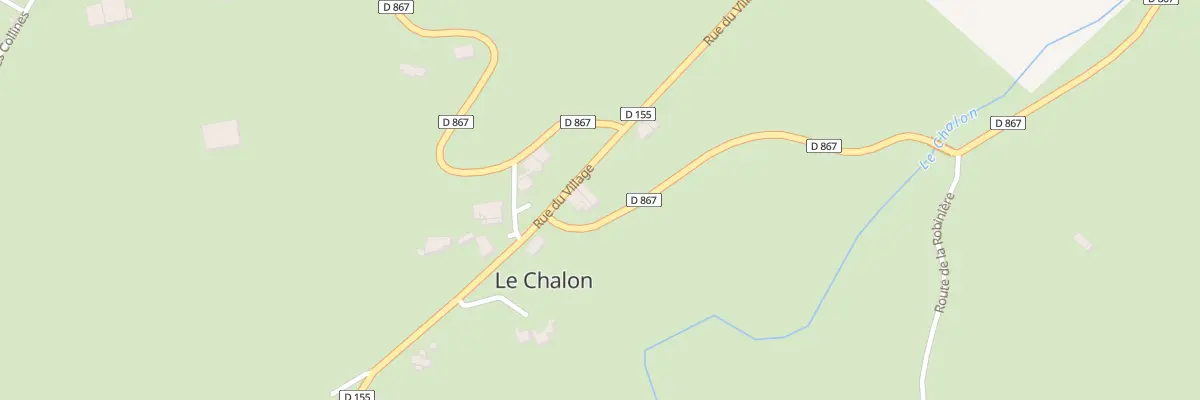 Plan du 230 Rue du Village au Chalon