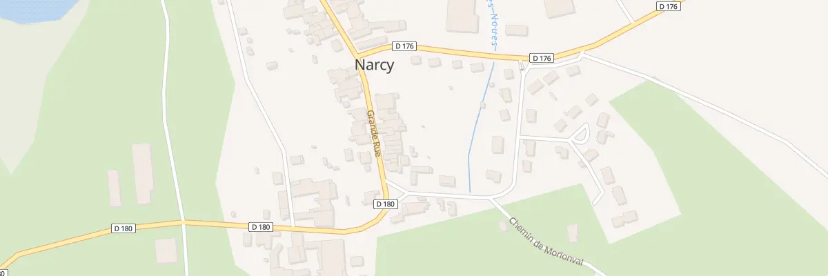 Plan du 8 Rue Grande Rue à Narcy