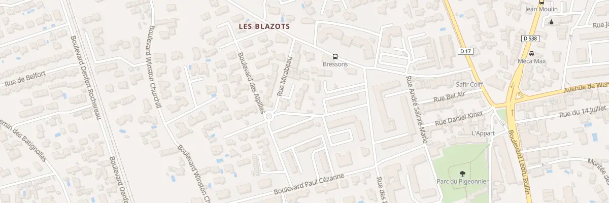 Plan du 30 Rue Mirabeau à Salon-de-Provence