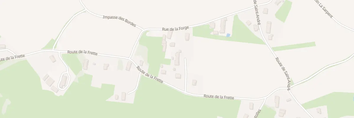 Plan du 4 Rte de la Frette à Savigny-sur-Seille