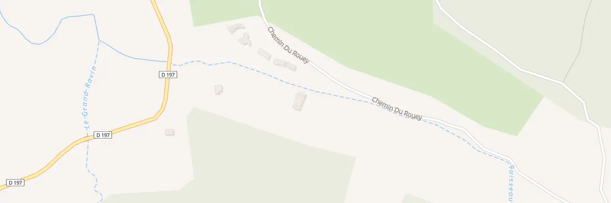 Plan du 53 Che du Rouey à Francillon-sur-Roubion