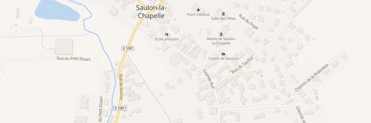 Plan du 8 Grande Rue à Saulon-la-Chapelle