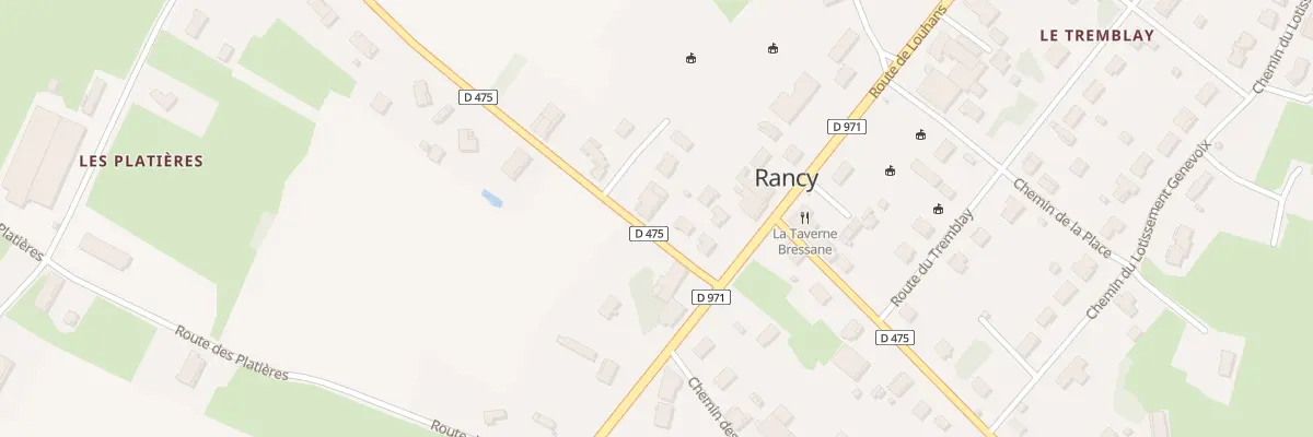 Plan du 62 Rte d’Huilly-sur-seille à Rancy