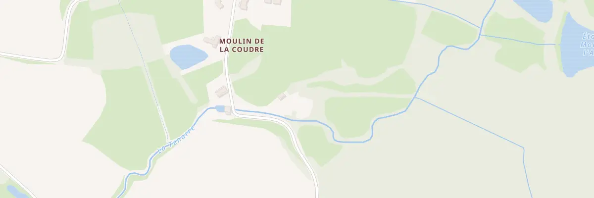 Plan du 290 Rue du Moulin de la Coudre à Tronchy