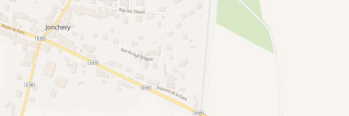Plan du 9 Rue du Gué Bréguin à Jonchery