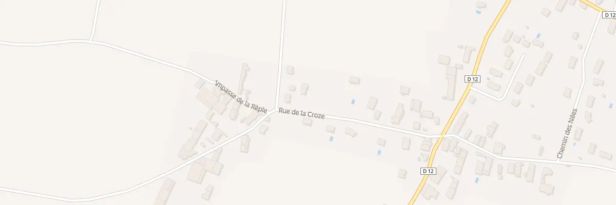 Plan du 2 Chem du Mont à Chivres