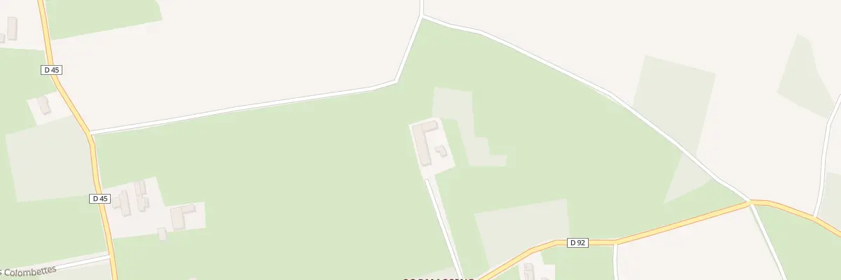 Plan du 443 Rte de Saint Martin à Curtafond