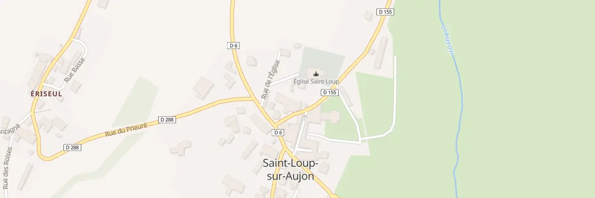 Plan du 10 Rue du Couvent à Saint-Loup-sur-Aujon