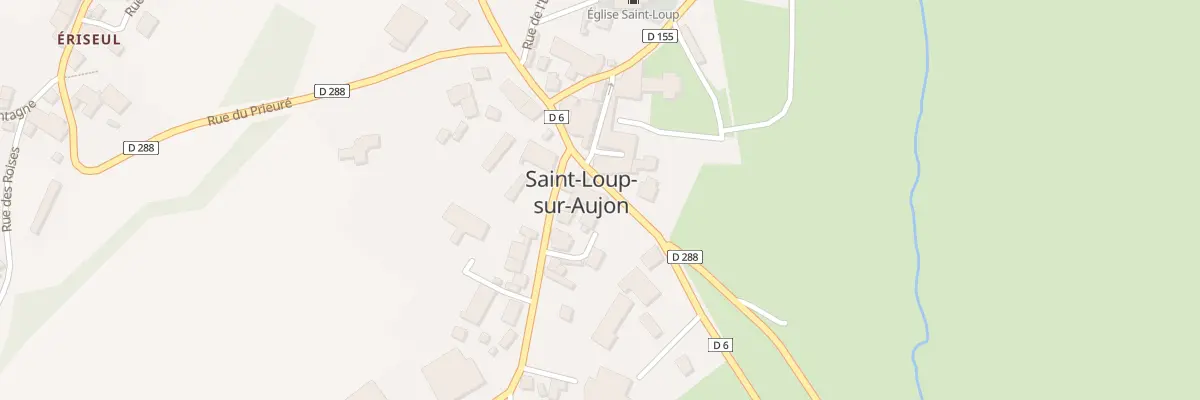 Plan du 3 Rue du Champ Merigrand à Saint-Loup-sur-Aujon
