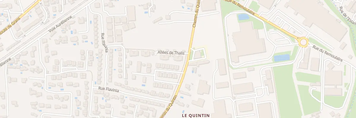Plan du 684 Che du Quintin à Salon-de-Provence