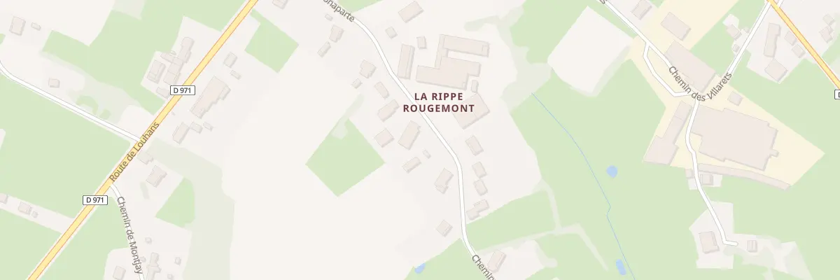 Plan du 258 Che Bonaparte à Rancy