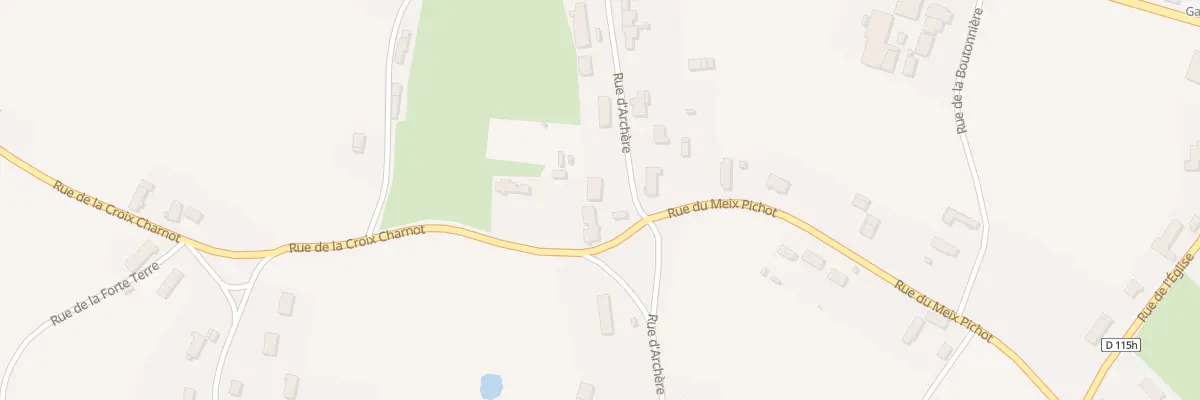 Plan du 7 Rue de la Croix Charnot à Labergement-lès-Seurre