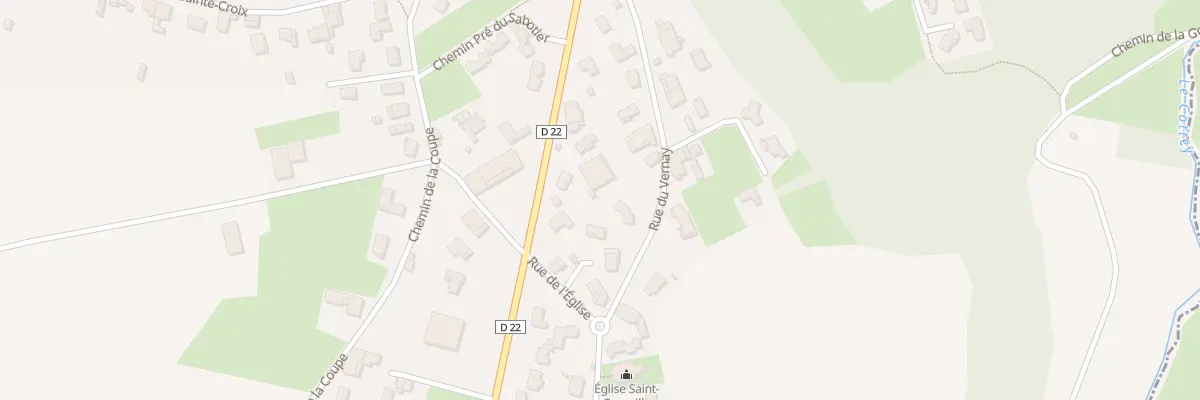 Plan du 67 Rue du Vernay à Pizay