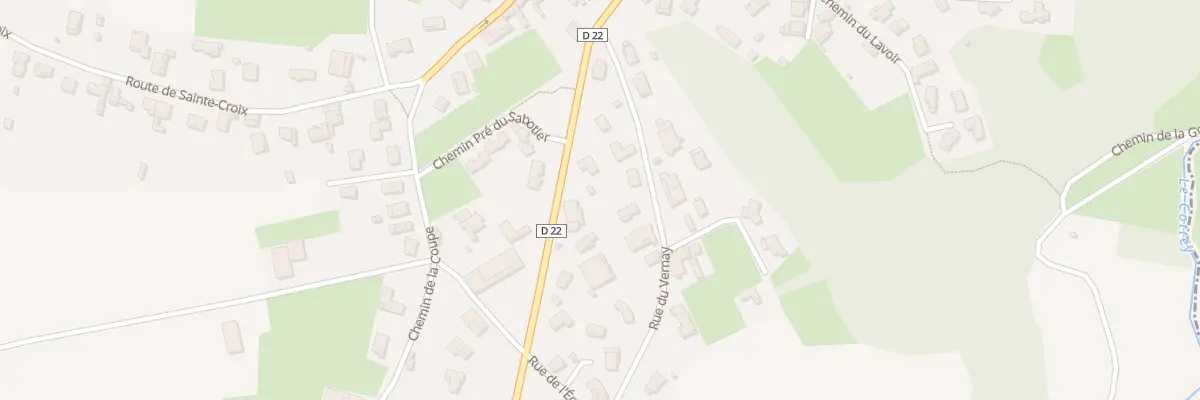 Plan du 456 Rte de Bourg-en-bresse à Pizay